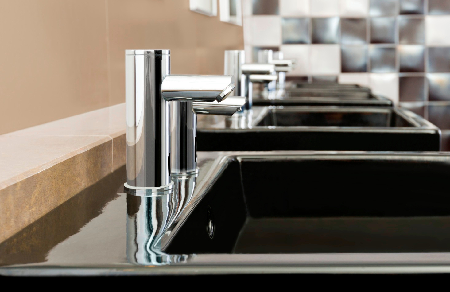 Touchless Faucet and Automatic Soap Dispensers - commercial bathroom taps and commercial soap dispensers