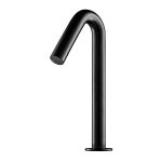 Touchless Faucets - Deck Mounted Bathroom Faucet - Touch Free Lavatory Faucets Touch-free electronic faucet for deck-mounted installations Csaba-E-B_Black