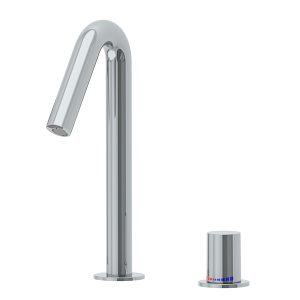 Touch-free electronic faucet for deck-mounted installations Csaba 1000