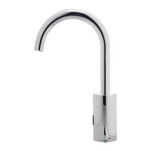 Touch free electronic faucet for deck mounted installations Dolphin 1000F