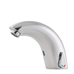 Touch free electronic faucet for deck mounted installations Easy 1000
