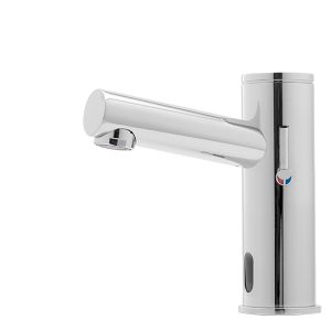 Touchless Faucets - Deck Mounted Bathroom Faucet - Touch Free Deck Mounted Faucet - Touch free electronic faucet for deck mounted installations Elite 1000 E B