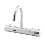 Apollo Medical F Touchless Wall Faucet Touch Free Wall Mounted Faucet - Touch free electronic wall mounted faucet with a Thermostatic mixer to adjust the temperature Apollo Medical F
