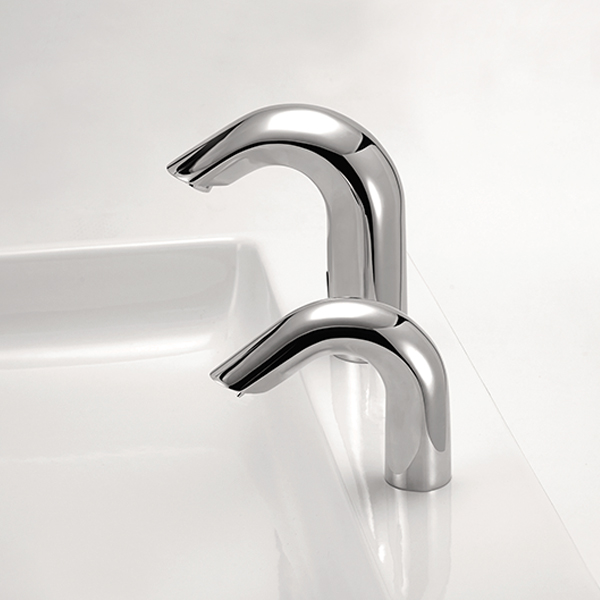 Touchless Faucets - Deck Mounted Bathroom Faucet - Touch Free Lavatory Faucets