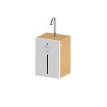 hand sanitizer stand - Touch free wall mounted or desktop touch-free electronic hand sanitizer station