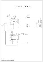 D28 DP E AISI316 Product Drawing