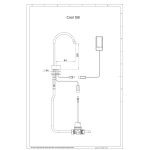 Dimensional Drawing - Touch Faucet - Cool G self closing electronic bottle filler Cool_GB-pdf