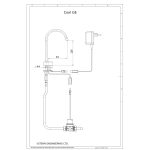 Dimensional Drawing - Touch Faucet - Cool G self closing electronic bottle filler Cool_GE-pdf