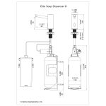 Dimensional Drawing - Touchless Automatic Soap Dispenser - Elite_SD_B-pdf (1)