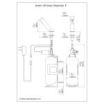Dimensional Drawing - Touchless Automatic Soap Dispenser - Green_28_SD_E-pdf