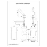 Dimensional Drawing - Touchless Automatic Soap Dispenser - Green_28_Soap_Dispenser_B-pdf