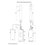 Dimensional Drawing - Touchless Automatic Soap Dispenser - Smart_Soap_Dispenser_Plus_B-pdf