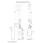 Dimensional Drawing - Touchless Automatic Soap Dispenser - Smart_Soap_Dispenser_Plus_E-pdf