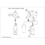 Dimensional Drawing - Touchless Automatic Soap Dispenser - Tubular_SD_2030B_L150-pdf