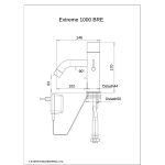 Dimensional Drawing - Touchless Deck Faucet - Extreme_1000_BRE-pdf