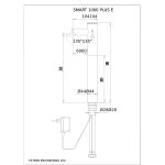 Dimensional Drawing - Touchless Deck Faucet - Smart_1000_Plus_E-pdf