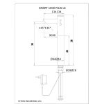 Dimensional Drawing - Touchless Deck Faucet - Smart_1000_Plus_LE-pdf