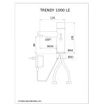 Dimensional Drawing - Touchless Deck Faucet - Trendy_1000LE-pdf
