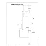 Dimensional Drawing - Touchless Deck Faucet - Trendy_1000_Plus_E-pdf