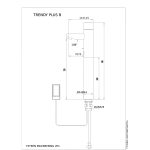 Dimensional Drawing - Touchless Deck Faucet - Trendy_Plus_B-pdf