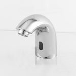 Touchless Faucets - Deck Mounted Bathroom Faucet - Touch free electronic faucet for deck mounted installations Easy B-E