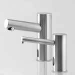 Automatic Soap Dispensers - Touch free electronic soap dispenser for deck mounted installations Elite Soap Dispenser AISI 316 Duo