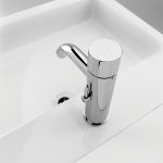 Touchless Faucets - Deck Mounted Bathroom Faucet - Touch free electronic faucet for deck mounted installations Extreme_1000_E_B_3