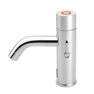 Touchless Faucets - Deck Mounted Bathroom Faucet - Touch Free Deck Mounted Faucet -Touch free electronic faucet for deck mounted installations Extreme_Tempra_E_1