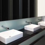 Touchless Faucets - Wall Mounted Bathroom Faucet - Touch free electronic faucet for wall mounted installations - Malmo