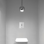 Touch free electronic flush valve for water closet - Noble 3032 on_site - Automatic Flush Valve