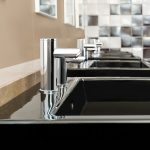 Touchless Faucets - Deck Mounted Bathroom Faucet - Touch free electronic faucet for deck mounted installations Smart Duo