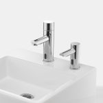Automatic Soap Dispensers - Touch free electronic soap dispenser for deck mounted installations - Trendy Soap Dispenser Duo