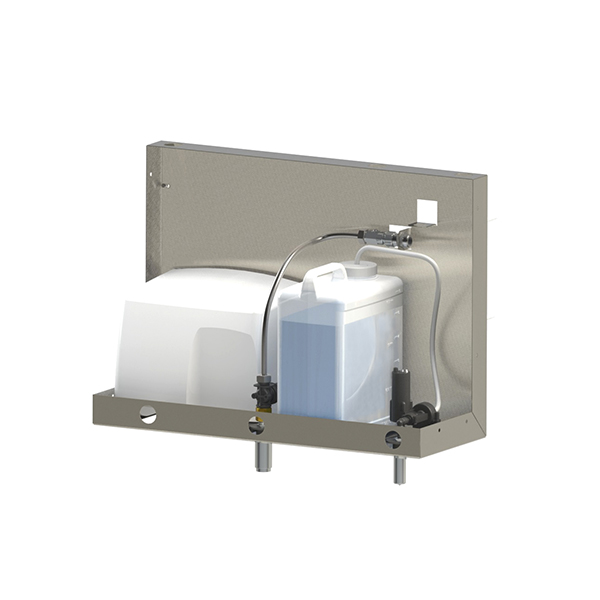 SWA-Modular-system 3 - Soap Water Air Module - Modular touch-free system for integration behind the mirror