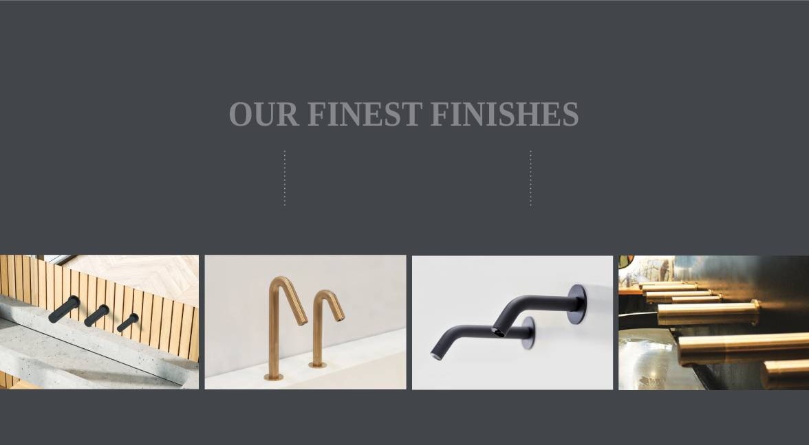 Special finishes for faucets and soap dispensers- SPECIAL FINISHES - faucets and soap dispensers (1)