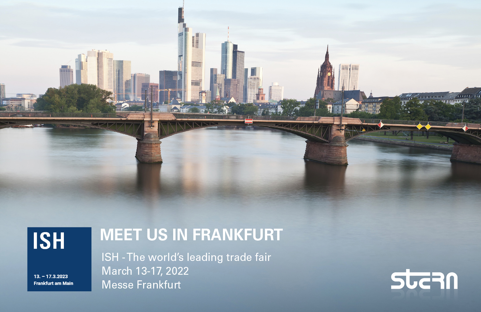 ISH 2022 - meet Stern Engineering in Frankfurt