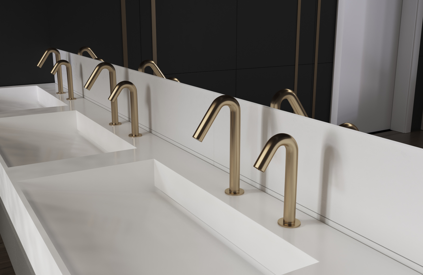 Touchless taps and Automatic Soap Dispensers - Improve hygiene in your washroom project with ease