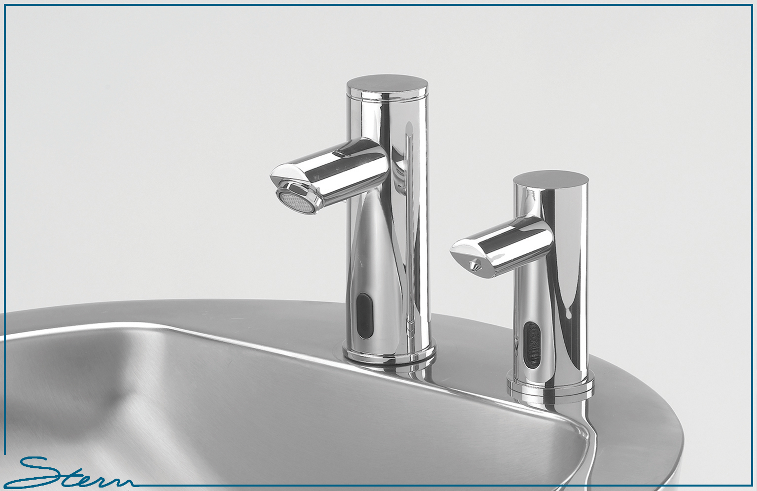 Smart Touchless Commercial Bathroom - smart touchless faucet and smart automatic soap dispenser