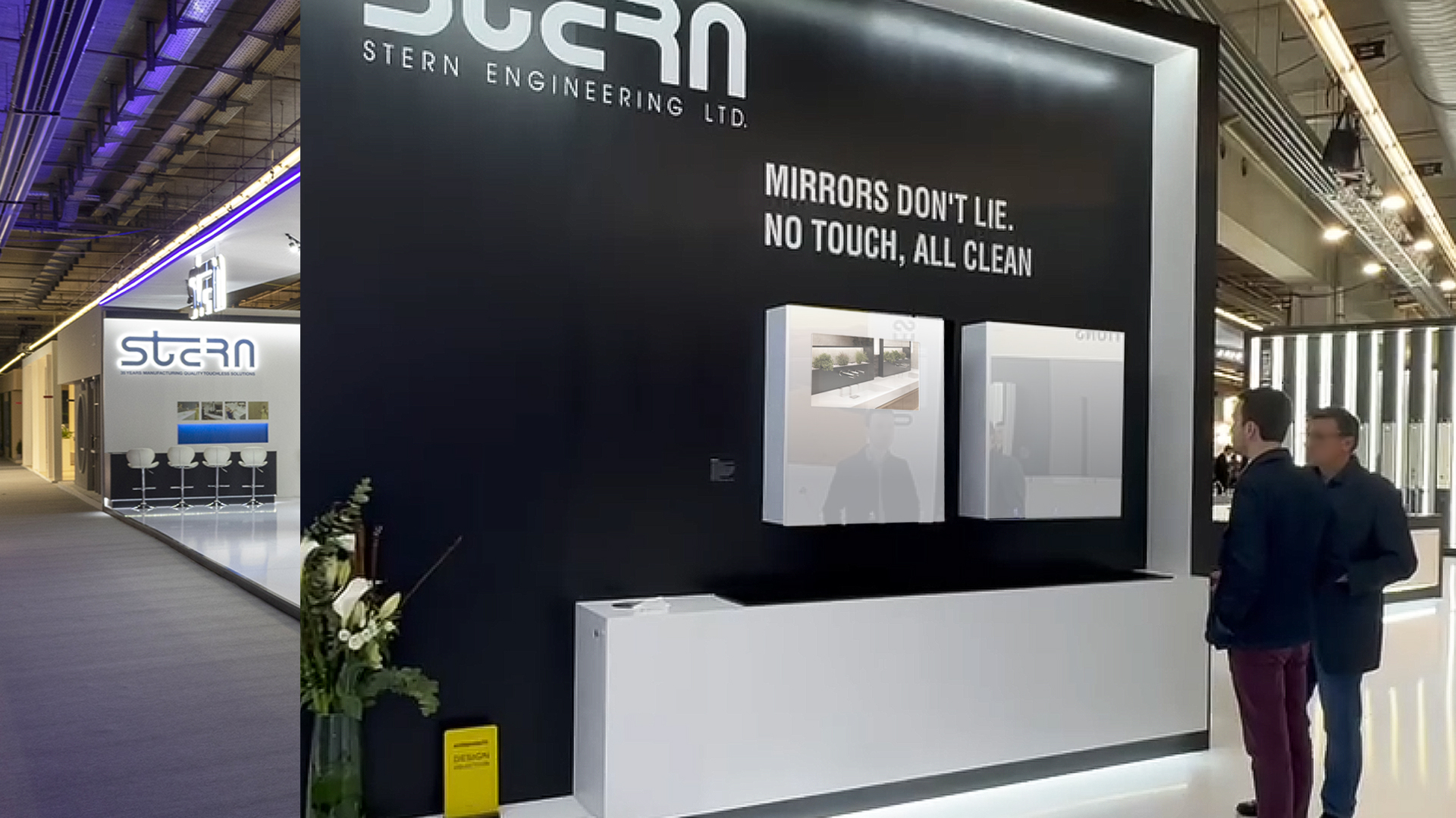 Revolutionize your commercial bathrooms with behind the mirror touchless solutions by Stern