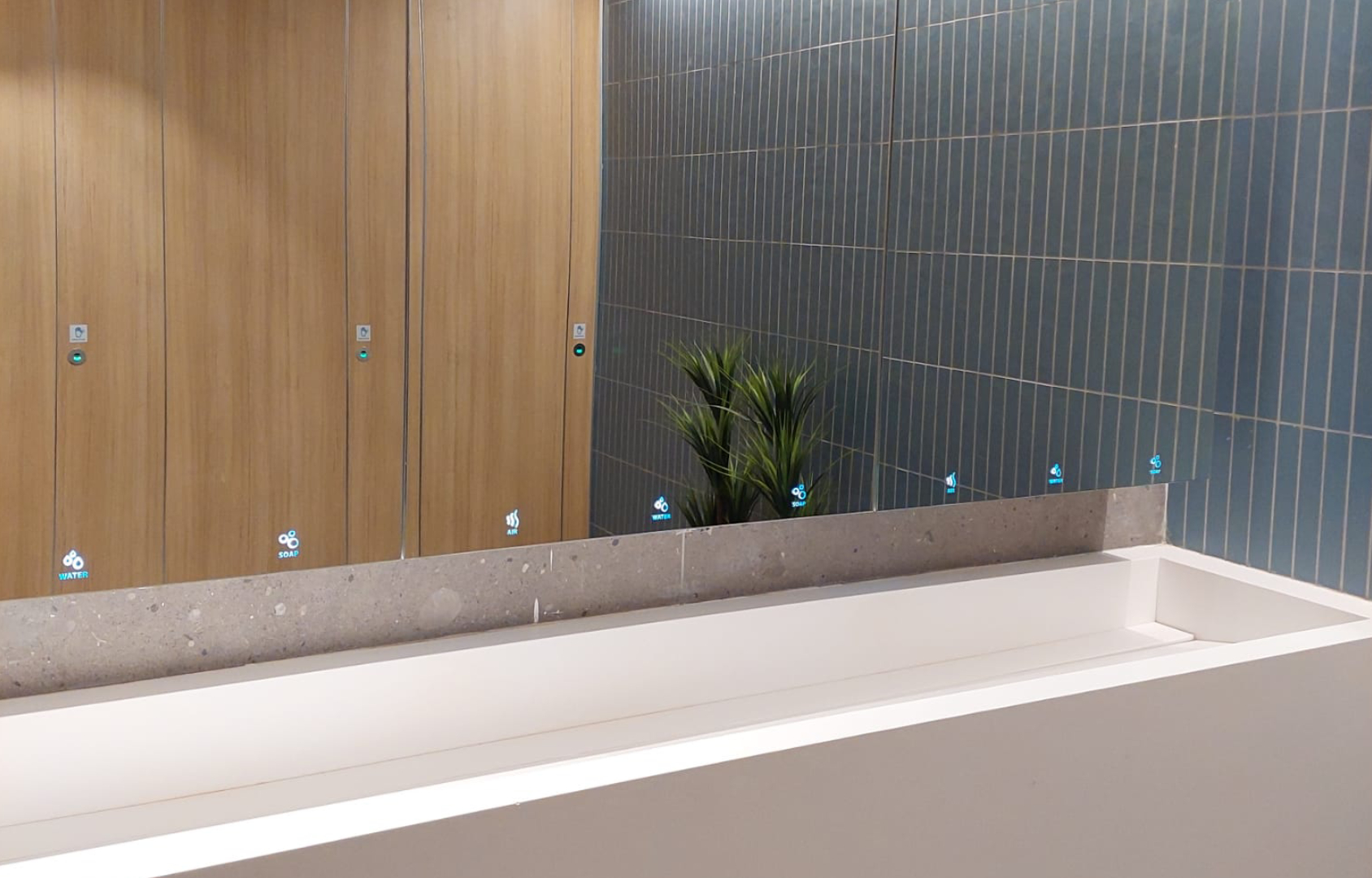 SWAR - Behind the mirror hand washing solution