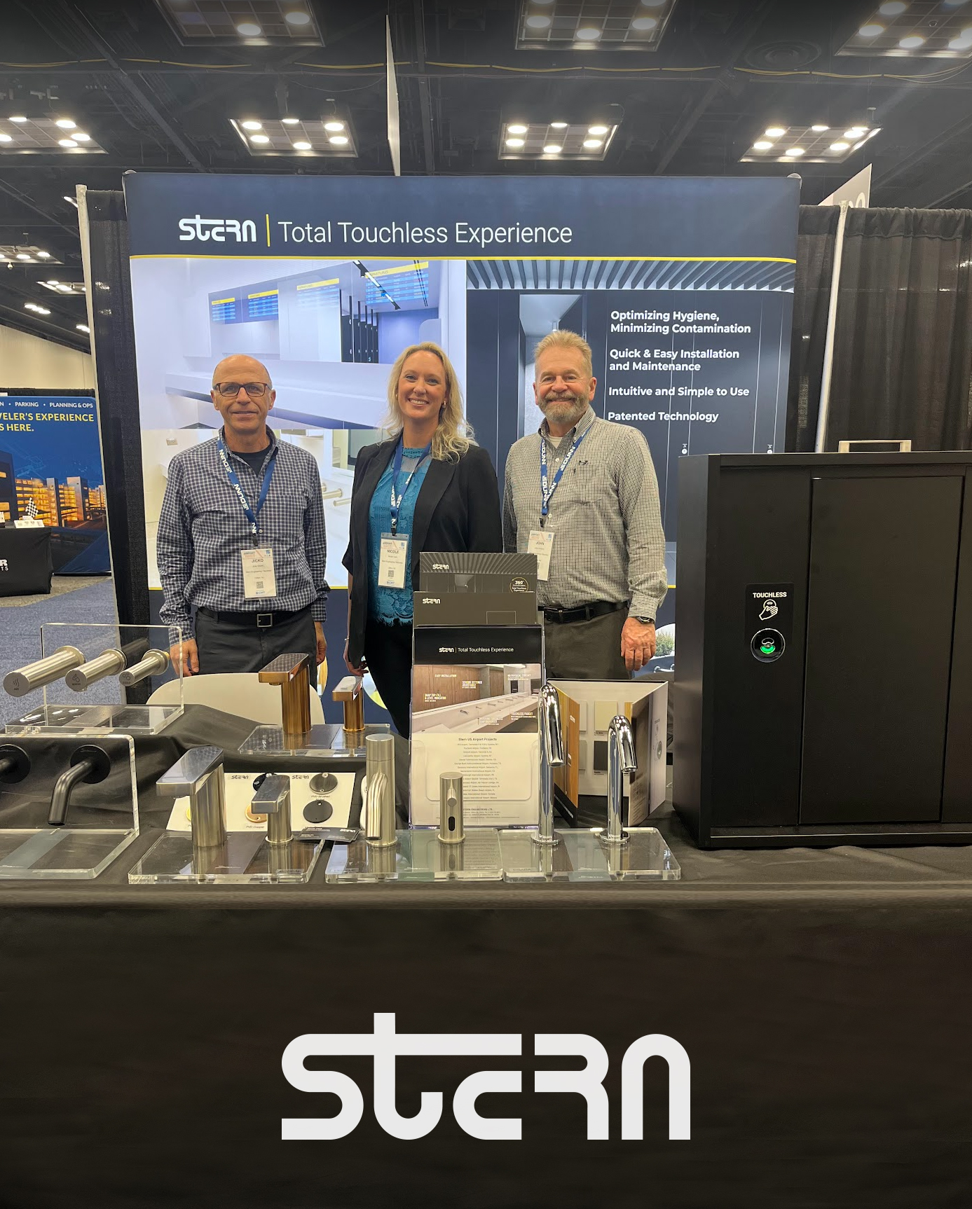Stern at Airport Show | How Total Touchless Technology is Transforming Airport Washrooms