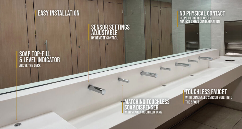 How Total Touchless Technology is Transforming Airport Washrooms | Stern Total Touchless Experience 02 Blog Stern Total Touchless Experience 02 | How Total Touchless Technology is Transforming Airport Washrooms